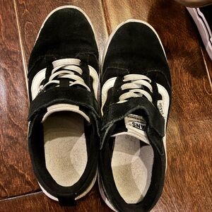 Vans Classic Black and White Shoes
